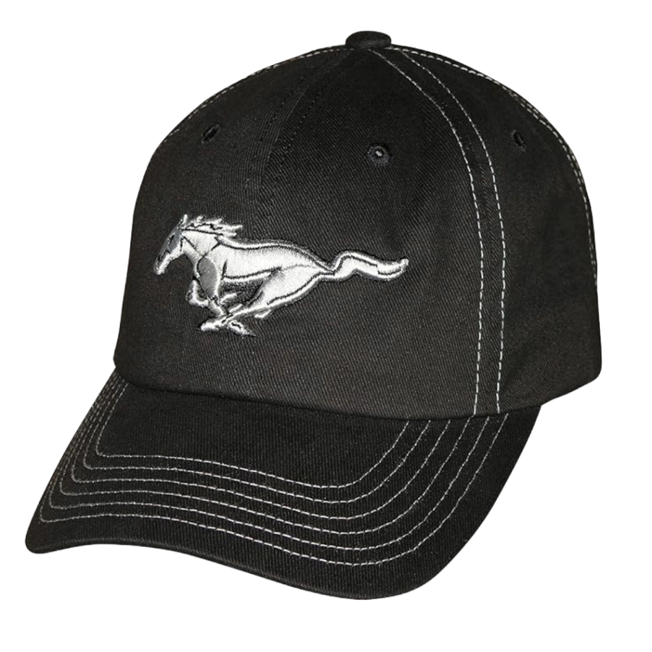 Ford Mustang Basecap in schwarz - Running Pony